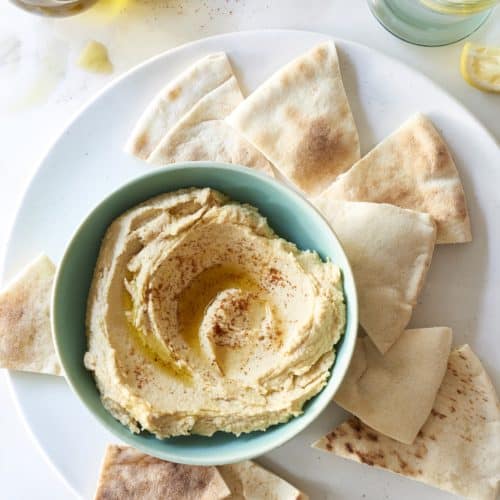 Easy Hummus - The Blender Girl