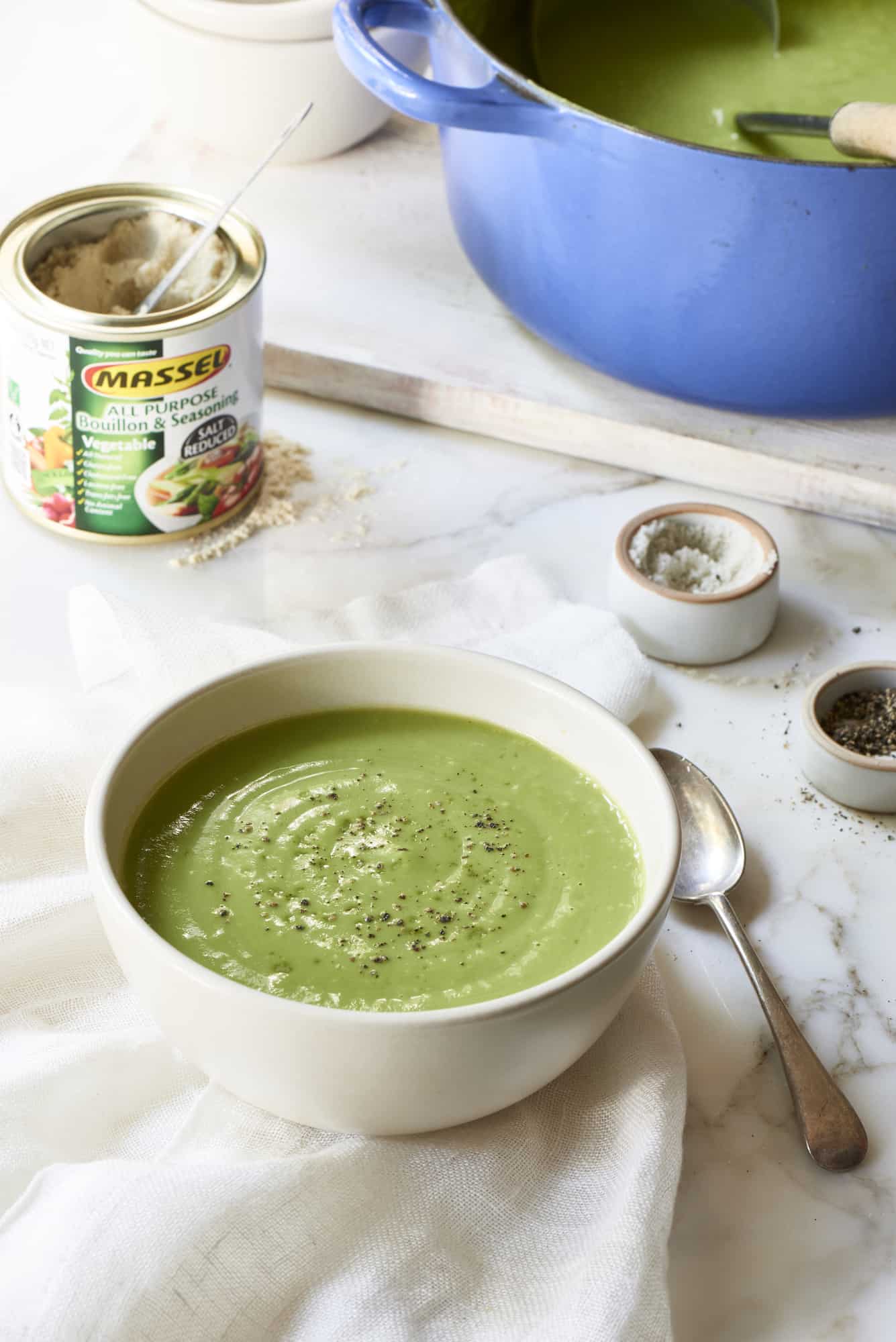 Vegan Cream Of Broccoli Soup {Vegan, Paleo Friendly} - The Blender Girl