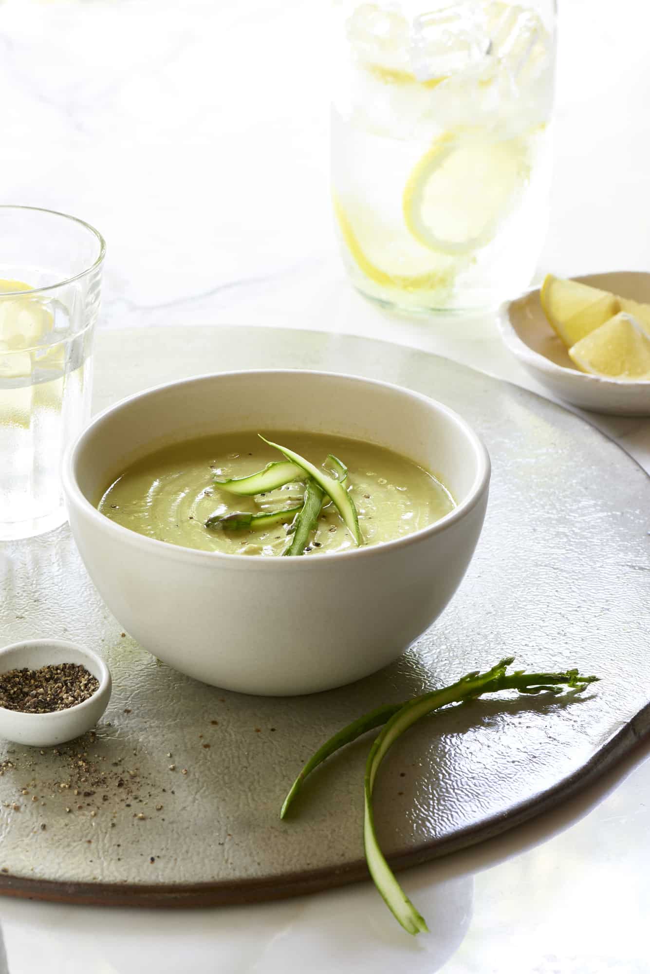 Vegan Cream Of Asparagus Soup - The Blender Girl