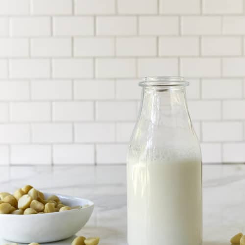 Homemade Macadamia Milk - The Blender Girl